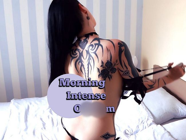 Download: 6eve6black6 - Intensiver Orgasmus am Morgen – Dessous und Spielzeugspiel