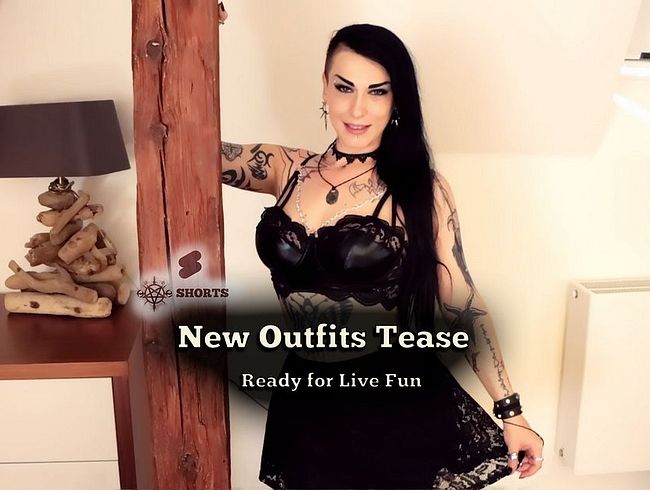 Download: 6eve6black6 - SHORTS Neue Outfits – Bereit für heiße Live-Action