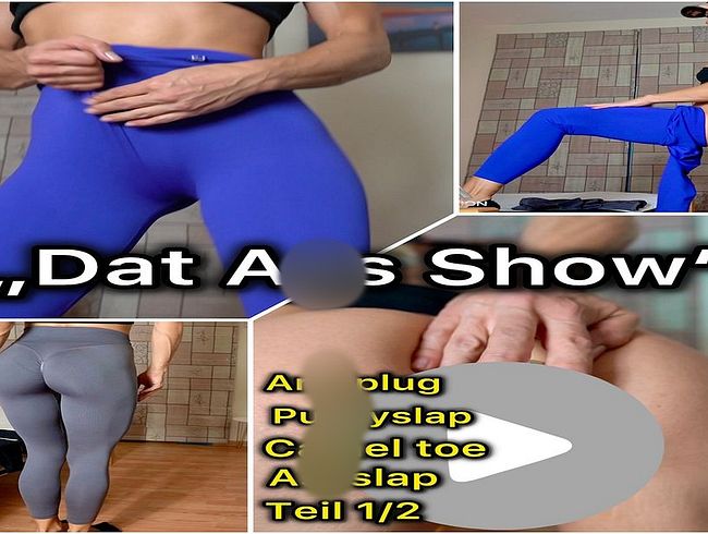 Download: AbyAction - Dat Ass Show ! Neue Gym Leggings im Knack Arsch Test ! Plus Anal Plug Action !