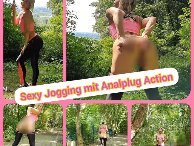 Download: AbyAction - Sexy Jogging mit Analplug Action