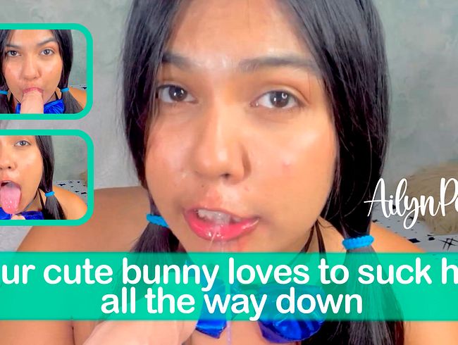 Download: AilynPenny - Dein süßes Häschen liebt es, es tief zu saugen
