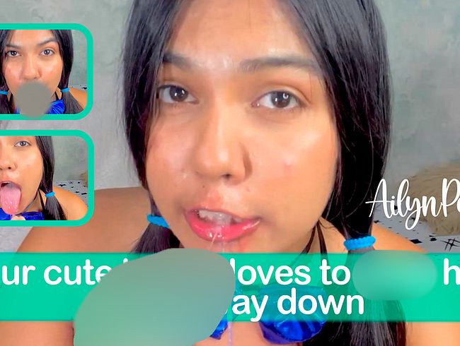 Download: AilynPenny - Dein süßes Häschen liebt es, es tief zu saugen