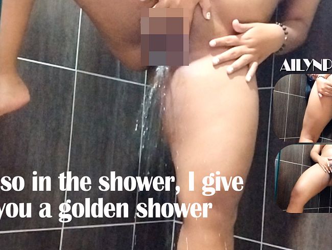 Download: AilynPenny - Ich bin so geil unter der Dusche, ich werde dir einen goldenen Regen verpassen.