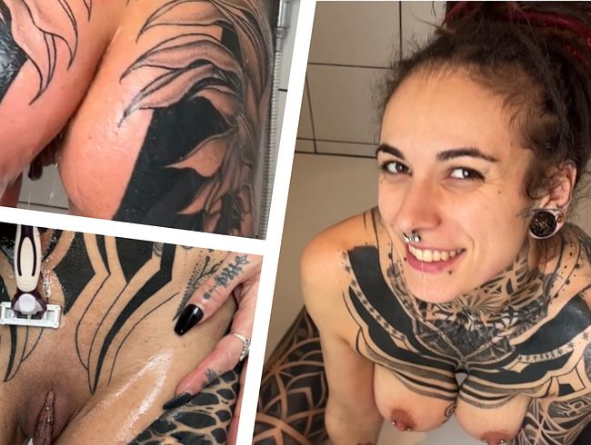 Download: Aja-Moon - Extra rasiert für DICH ! Solo unter der Dusche