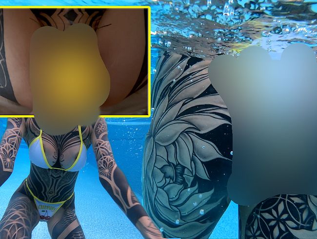 Download: Aja-Moon - Frech im Puplic Pool :) Urlaubs Flirt ! (Unter Wasser gefilmt)