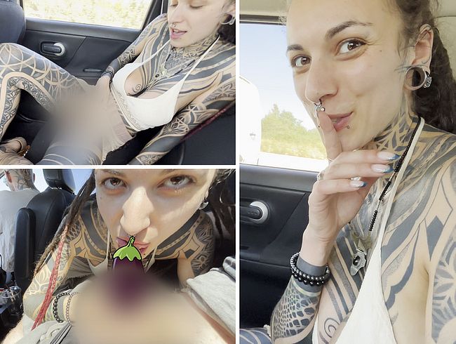 Download: Aja-Moon - Krasseste Autofahrt meines Lebens! Sex während der Fahrt absolut public und dreist !!