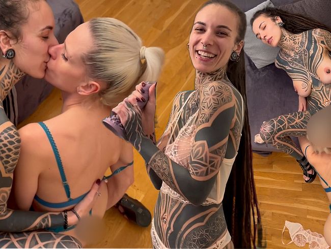 Download: Aja-Moon - XL Dildo für 2 ! Krass plötzlich überrascht worden ;)