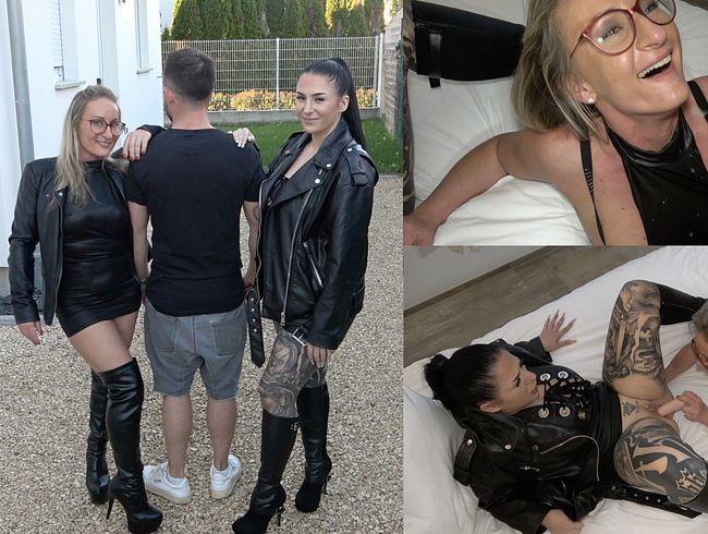 Download: Amateurstar-Casting - Geile Lederschl*mpen abgeschleppt!! Jungschwanz gefickt + XXL Besamung!