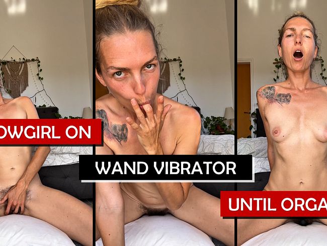 Download: Amelie-Lei - Wand Vibrator bis zum Orgasmus geritten!!