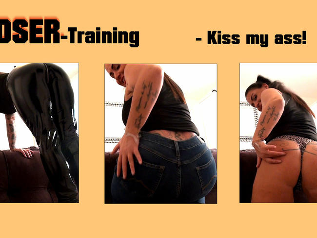 Download: Andrea18 - Losertraining! Kiss my ass...
