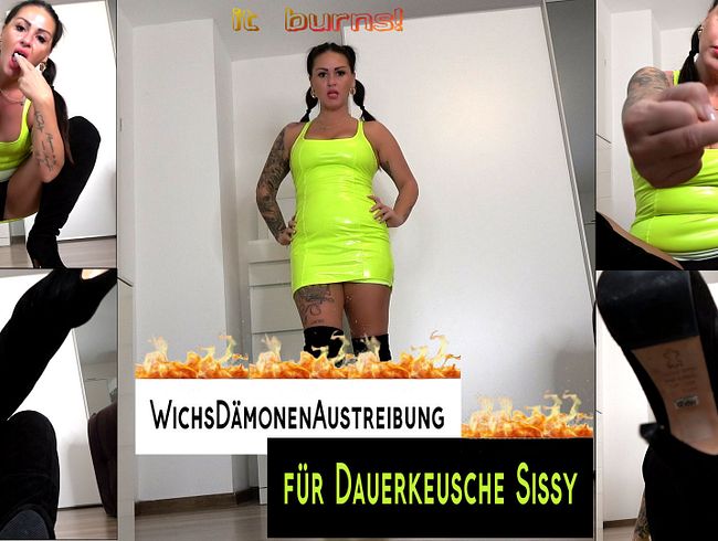 Download: Andrea18 - Wichsdämonen Austreibung für dauerkeusche Sissy!