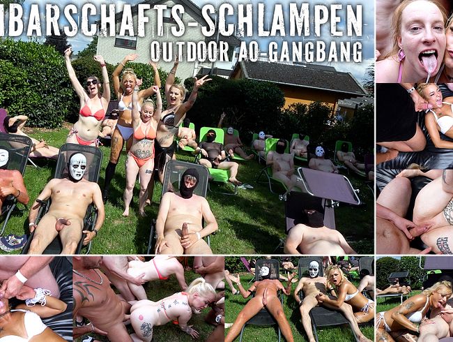 Download: Andy-Star - NACHBARSCHAFTS-SCHLAMPEN - Outdoor AO GangBang