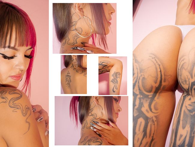 Download: ArianaRose - A trip through my body!!!! *I present to you all my naked tattoos*