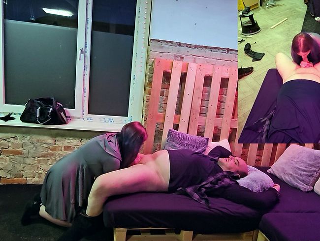 Download: BDSM-Team - Luna: Blowjob auf der Baustelle