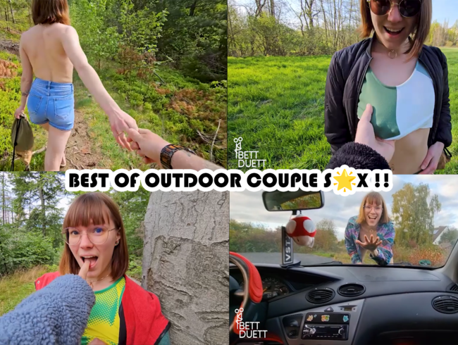Download: BettDuett - BEST OF OUTDOOR COUPLE SEX !!