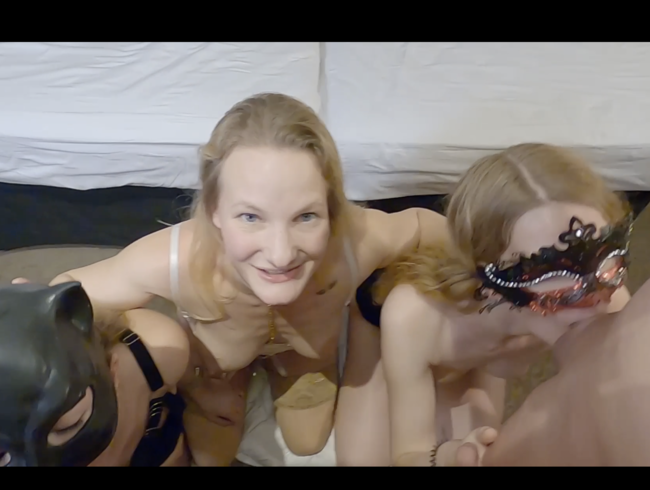 Download: Bikergirl_97 - Mädelsabend eskaliert mit hemmungslosem sechser Fick Teil 2