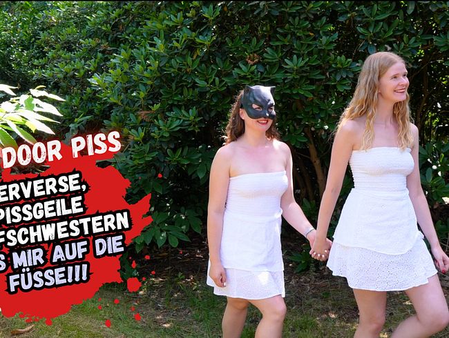 Download: Bikergirl_97 - Unschuldige Teen Stiefschwestern Pissen sich gegenseitig auf die Füße!