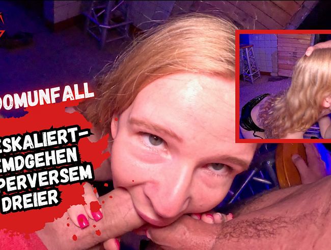 Download: Bikergirl_97 - Junggeslinnen Abschied wird zur Fremdfick Party! Kondom bleibt in der Muschi stecken!