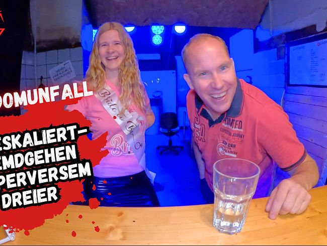 Download: Bikergirl_97 - Junggeslinnen Abschied wird zur Fremdfick Party! Kondom bleibt in der Muschi stecken!