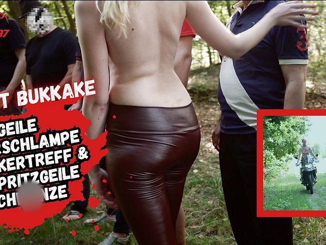 Download: Bikergirl_97 - Bukkake am Bikertreff mit Teen Bikergirl endet in Sperma Eskalation!