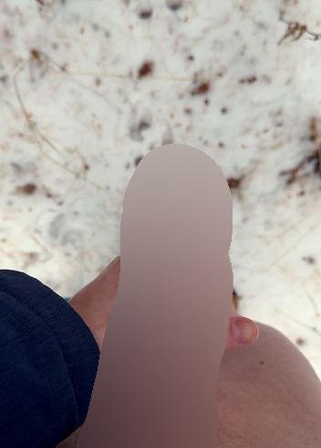 Download: Blondboy1998 - Handy POV - Twink wixt seinen Schwanz im Wald - im Winter