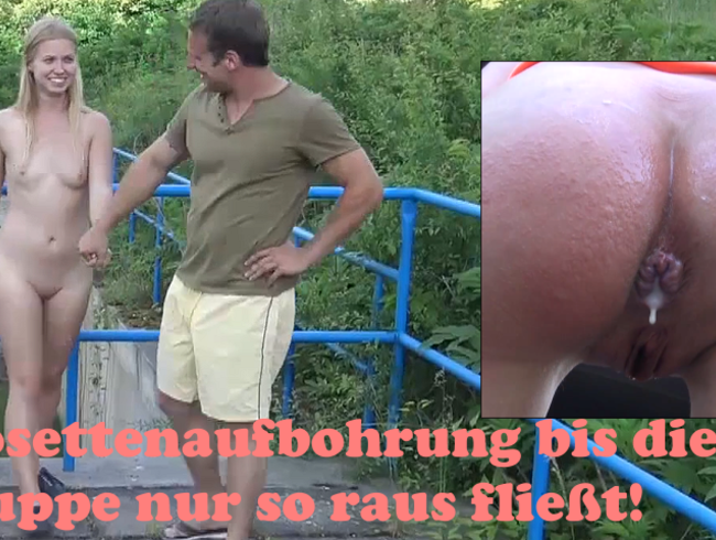 Download: Blondienchen - Rosettenaufbohrung bis die Suppe nur so raus fließt!