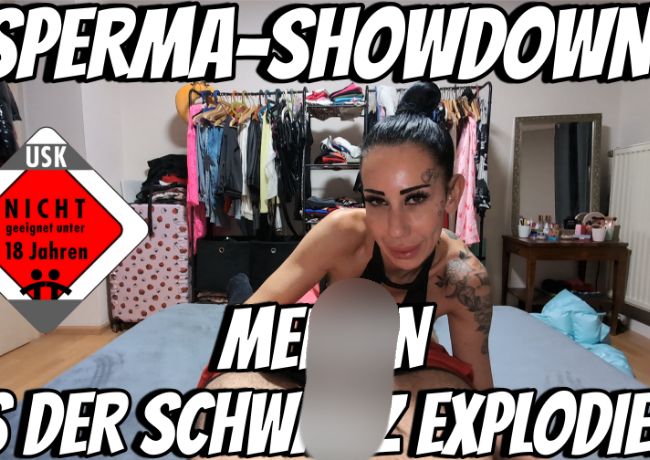 Download: Candy_Suck - Sperma-Showdown: melken bis der Schwanz Explodiert.