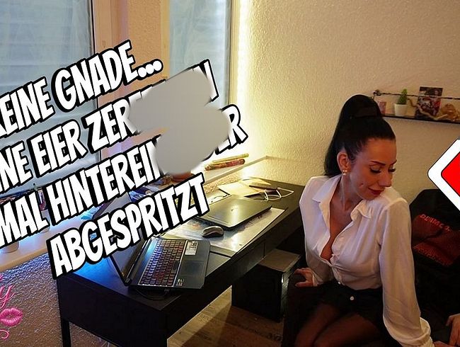 Download: Candy_Suck - Keine Gnade: Seine Eier zerfetzen, 2 Mal hintereinander abgespritzt!“