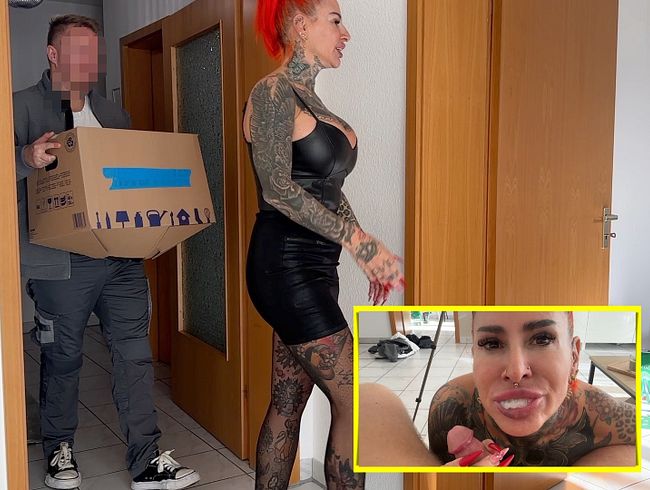 Download: Cat-Coxx - Schüchternen Umzugshelfer zum AO fick verführt! Sowas hat er noch nie erlebt !!