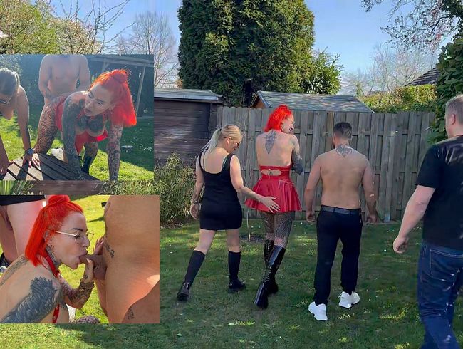 Download: Cat-Coxx - Gierige Fotzen!!! Gärtner in die Sexfalle gelockt! MMFF