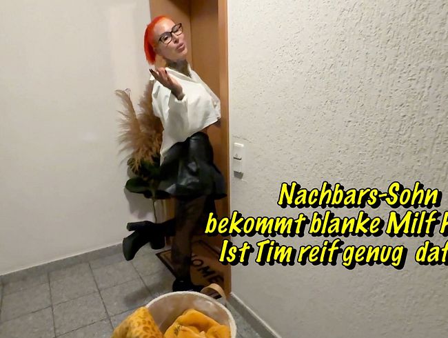Download: Cat-Coxx - Nachbars SohnTim(19) bekommt blanke Milf Fotze ! Ist Tim reif genug dafür ?!