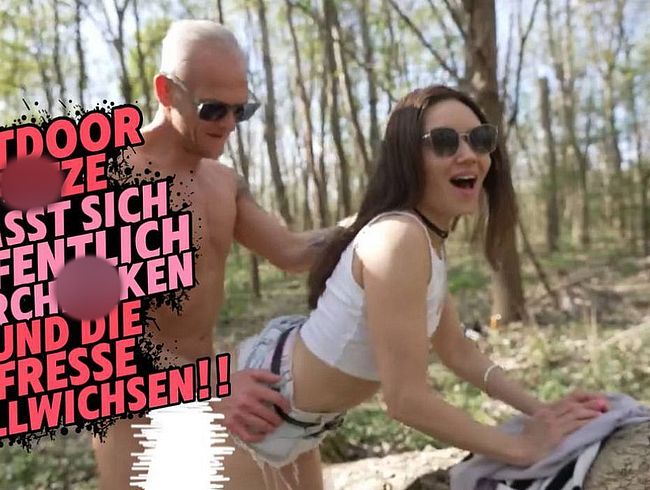 Download: Chris-Liam - OUTDOOR FOTZE LÄSST SICH ÖFFENTLICH DURCHFICKEN UND DIE FRESSE VOLLWICHSEN!!