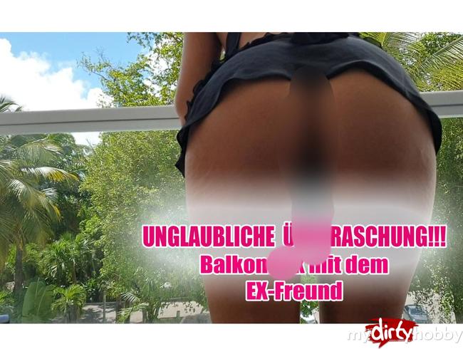 Download: ChristyLey - UNGLAUBLICHE ÜBERRASCHUNG!!! Balkonfick mit dem EX-Freund