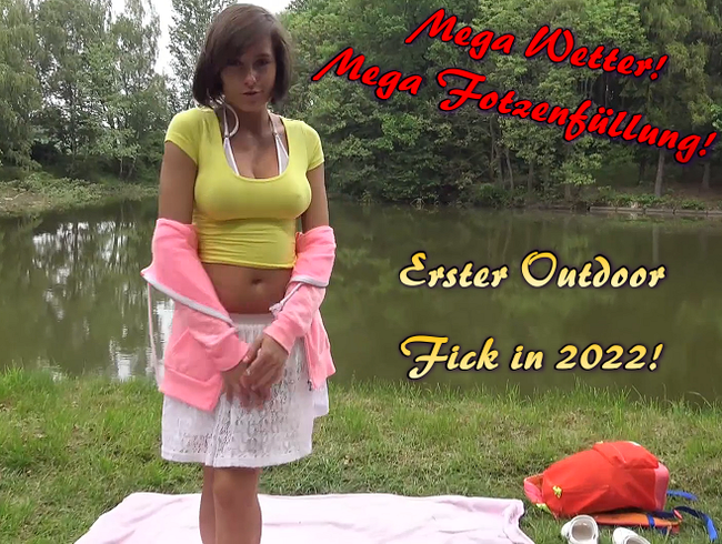 Download: CrazyAndWild - Mega Wetter! Mega Fotzenfüllung! Erster Outdoor Fick in 2022!