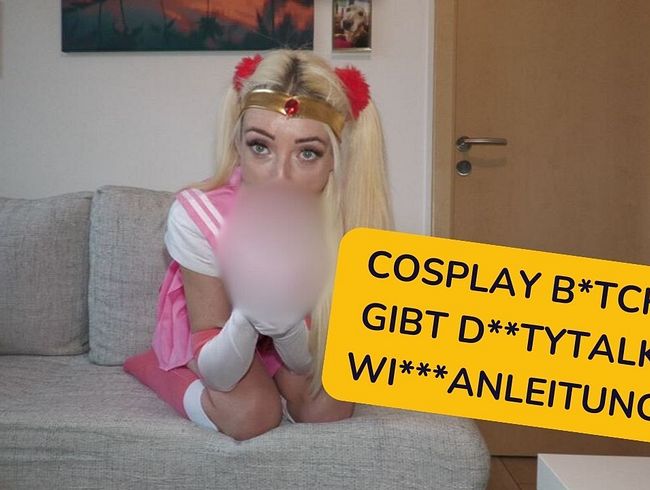 Download: CremeDeLaCreme93 - Cosplay Bitch gibt Dirtytalk Wichsanleitung