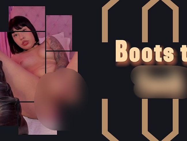 Download: CyberDoll - Lass mich mit meinen BBB (Big Black Boots) auf dich treten