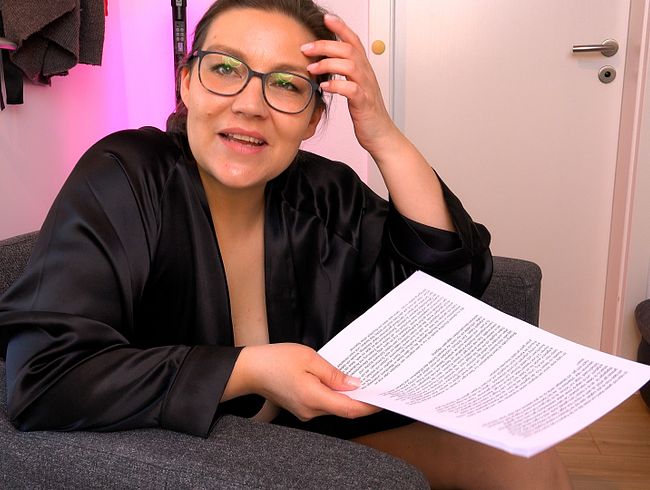 Download: DaddysLuder - Ich lese dreckige Texte vor und dabei wird mein Arsch lange gefickt