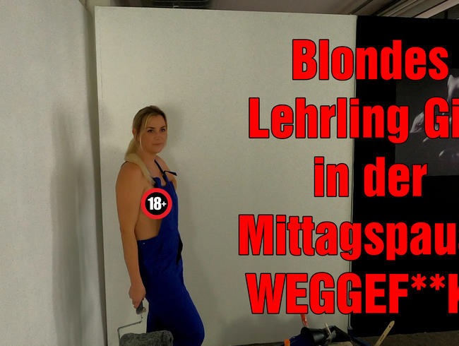 Download: DerPornoBeamte - Blondes Lehrling Girl in der Mittagspause WEGGEFICKT!