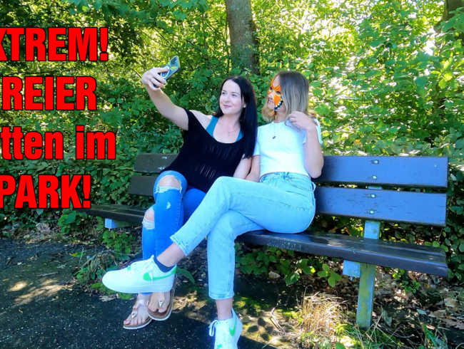 Download: DerPornoBeamte - EXTREM! DREIER mitten im PARK!