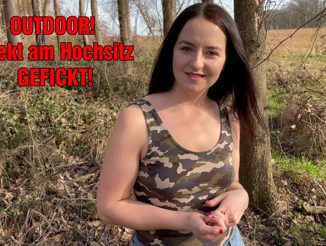 Download: DerPornoBeamte - OUTDOOR! Direkt am Hochsitz GEFICKT!