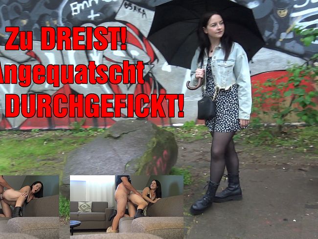 Download: DerPornoBeamte - Zu DREIST! Angequatscht und DURCHGEFICKT!