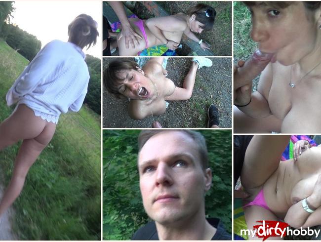Download: Devote_Sexsklavin - Outdoorsex - Warme Pisse und ihr warmer Stiefcousin...