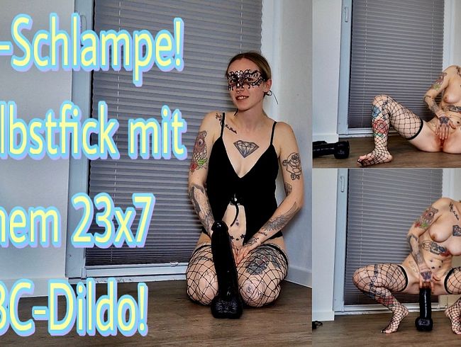 Download: DirtyAddel - BBC-Schlampe?? 1.Selbstfick mit einem 23x7 BBC-Dildo!