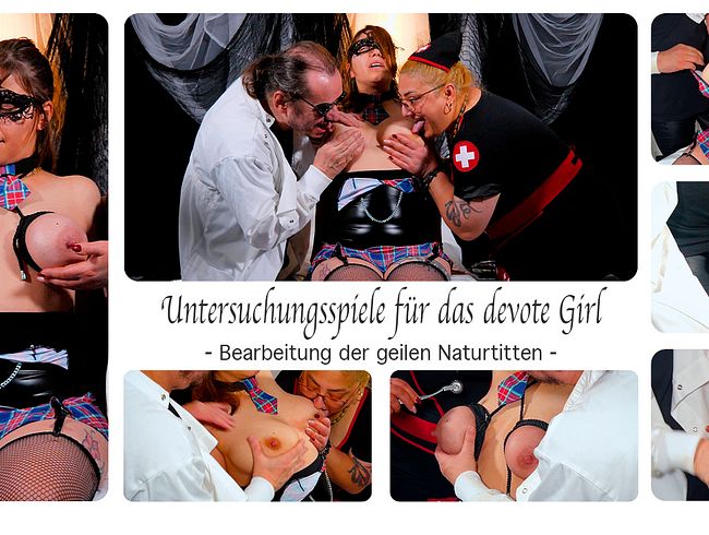 Download: DirtyLord666 - Untersuchungsspiele für das devote Girl - Bearbeitung der geilen Naturtitten