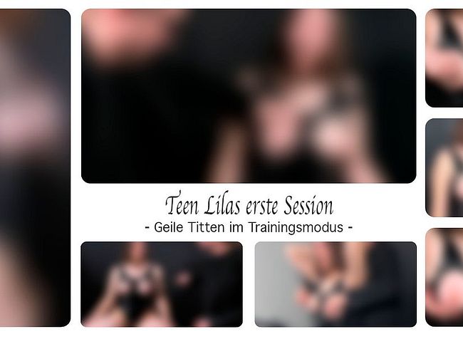 Download: DirtyLord666 - Teen Lilas erste Session - Geile Titten im Trainingsmodus