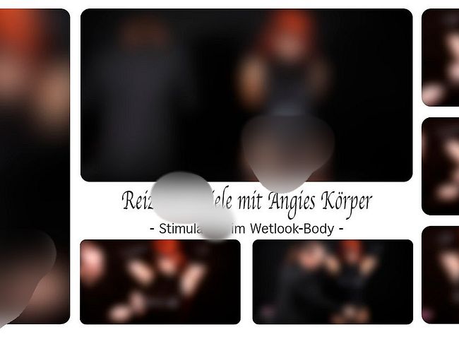 Download: DirtyLord666 - Reizvolle Spiele mit Angies Körper - Stimulation im Wetlook-Body