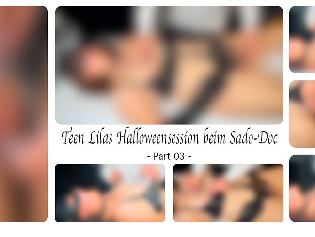 Download: DirtyLord666 - Teen Lilas Halloweensession beim Sado-Doc - Part 03