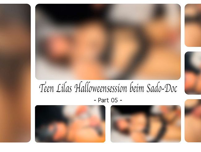 Download: DirtyLord666 - Teen Lilas Halloweensession beim Sado-Doc - Part 05