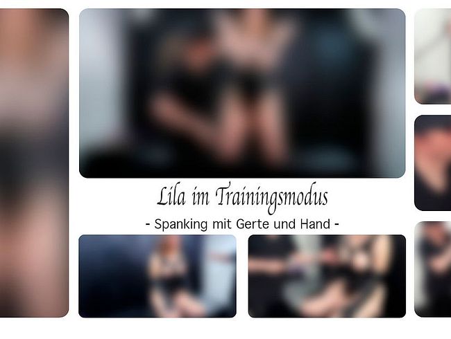 Download: DirtyLord666 - Lila im Trainingsmodus - ?Spanking mit Gerte und Hand