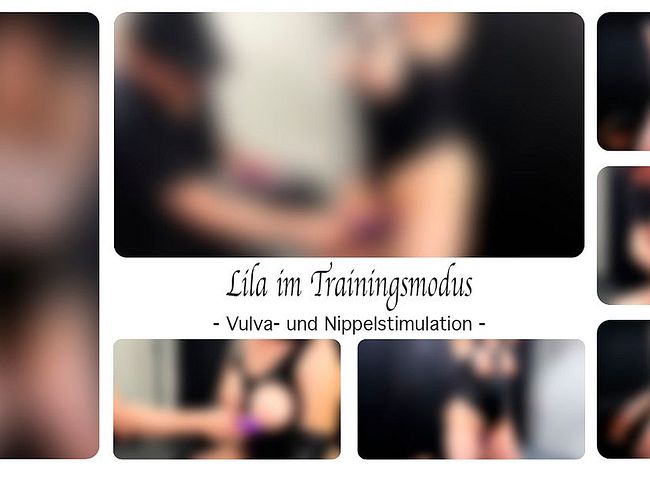 Download: DirtyLord666 - Lila im Trainingsmodus - Vulva- und Nippelstimulation